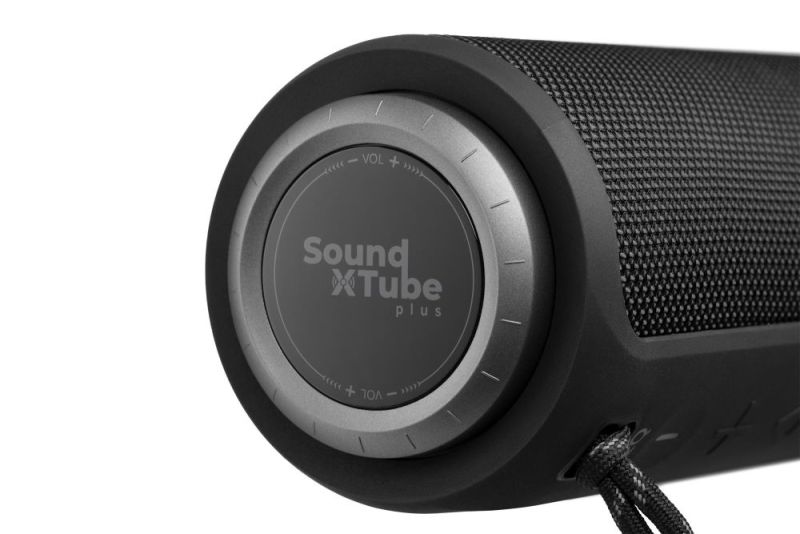Акустическая система 2E SoundXTube Plus TWS MP3 Wireless Waterproof Black (2E-BSSXTPWBK)