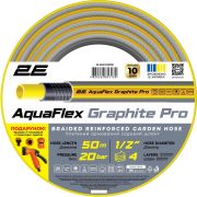 Шланг 2Е AquaFlex Graphite Pro 1/2" 50 м (2E-GHE12GEP50)