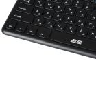 Клавіатура бездротова 2E KT100 WL Ukr Black (2E-KT100WB_UA)