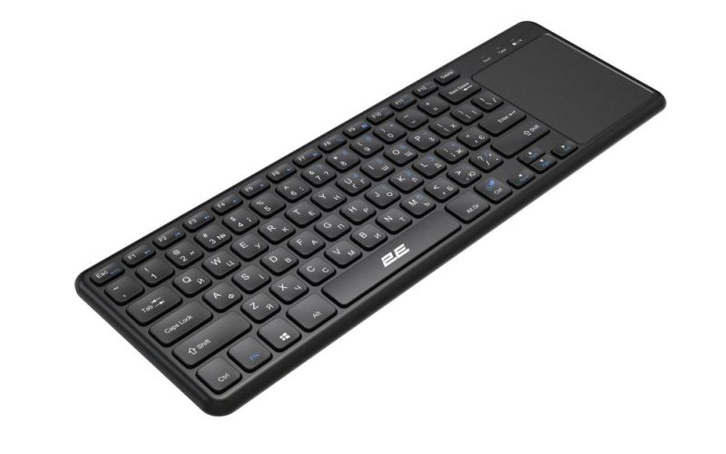 Клавіатура бездротова 2E KT100 WL Ukr Black (2E-KT100WB_UA)