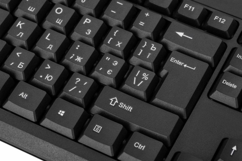Комплект (клавиатура, мышь) 2E MK401 Black USB (2E-MK401UB)