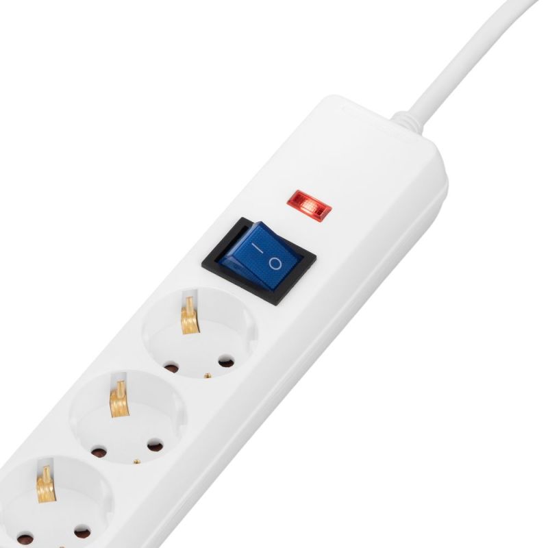 Сетевой фильтр 2E 5хSchuko, 3 м (2E-SP515OSM3WH)