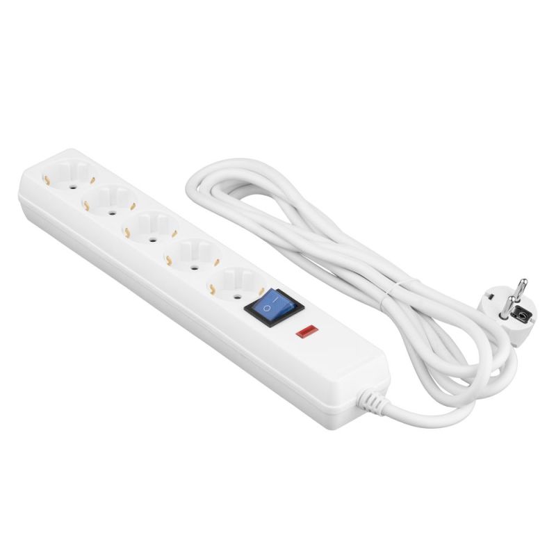 Сетевой фильтр 2E 5хSchuko, 3 м (2E-SP515OSM3WH)
