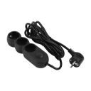 Фільтр живлення 2E 3 розетки, 3 м, Black (2E-U03VES3MBK)