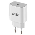 Сетевое зарядное устройство 2E (1USB 3A) 25W White (2E-WC1USBC25W-W)