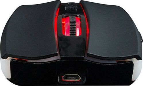 Мишка  Modecom MC-WRM1, бездротова, зарядка, 3кн., 1600dpi, чорна (M-MC-WRM1-100)