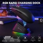 Мишка Attack Shark G3 PRO, Wireless/Bluetooth, 25000dpi. (PAW3311), 6кн., Black (G3PROB_AS)