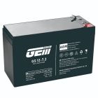 Акумуляторна батарея GEM Battery 12V-7.2Ah, AGM, F1/F2, (GS 12-7.2) (GS 12-7.2)