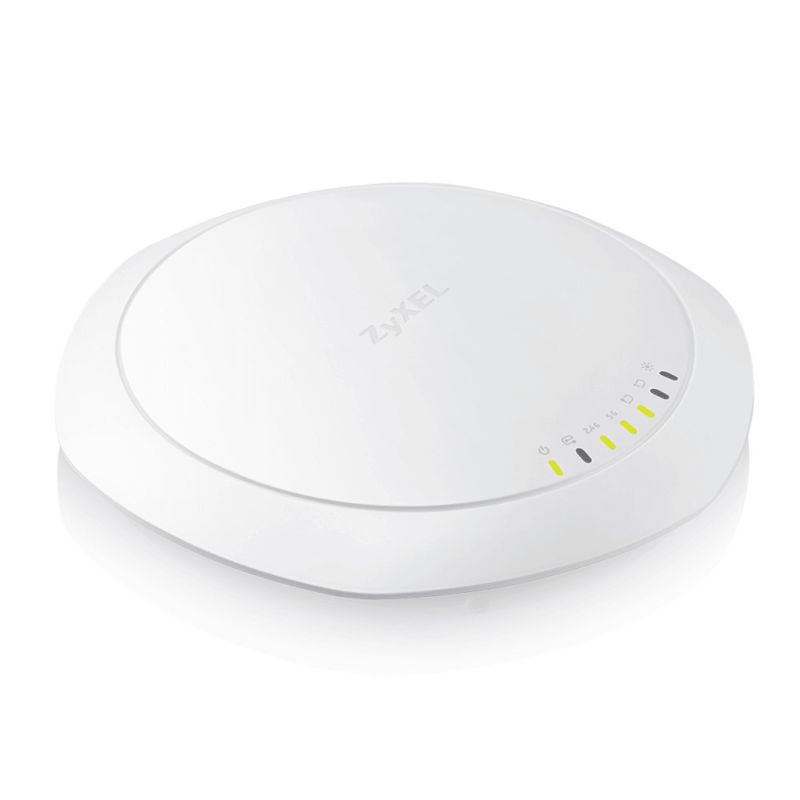 Точка доступу ZyXEL NWA1123AC PRO AC1750, 2xGE, NebulaFlex, PoE only, інжектор в комплекті (NWA1123ACPRO-EU0101F)