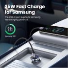 Автозарядка 2xUSB 30W (USB-C + USB-A) CD130 Ugreen (40858)