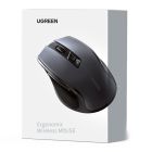 Мишка UGREEN 2.4GHz MU006, бездротова, Bluetooth, 4000dpi., 4кн.,Silence Design, Сіра (90855)