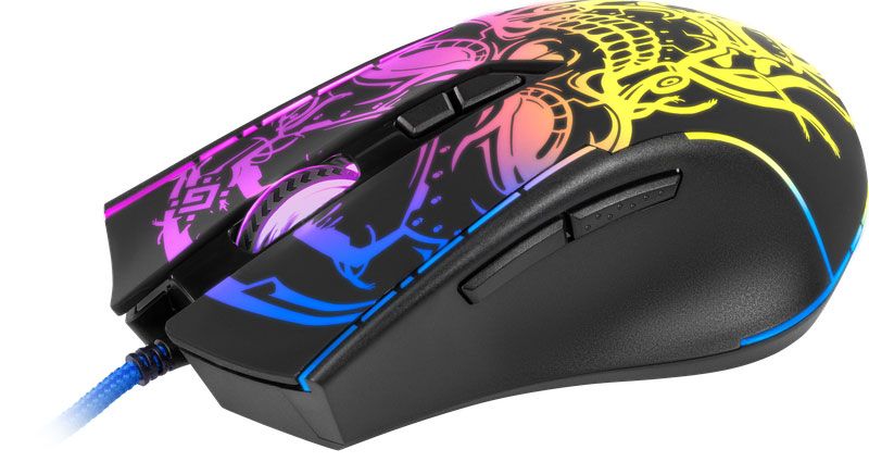 Мишка Defender Bulletstorm GM-928 ігрова, 7200dpi., 7кн. (52928)