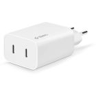 Мережевий зарядний пристрій Ttec SmartCharger Duo PD USB-C 40W White (2SCS27B)