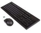 Комплект (клавиатура, мышь) беспроводной A4Tech 3000N Black USB (3000N (GK-85+G3-200N))