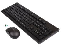 Комплект (клавиатура, мышь) беспроводной A4Tech 3000N Black USB (3000N (GK-85+G3-200N))