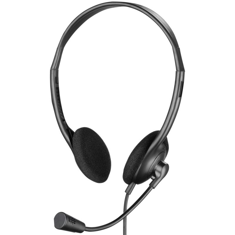 Гарнітура Sandberg MiniJack Headset Bulk, 3,5мм+converter 2х3,5мм, Black (825-30)