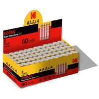 Батарейка Kodak Extra Heavy Duty AAA/R3 уп. 4шт, коробка (30411715/В)
