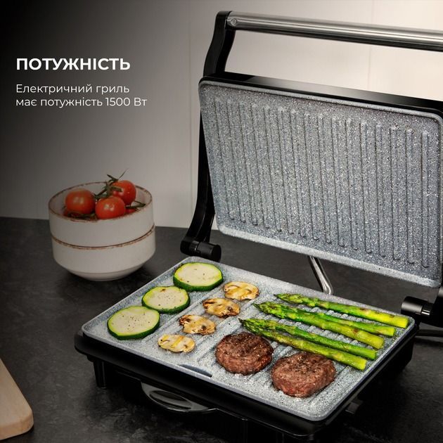 Гриль Cecotec Rock`nGrill 1500 Rapid (8435484030656) (CCTC-03065)