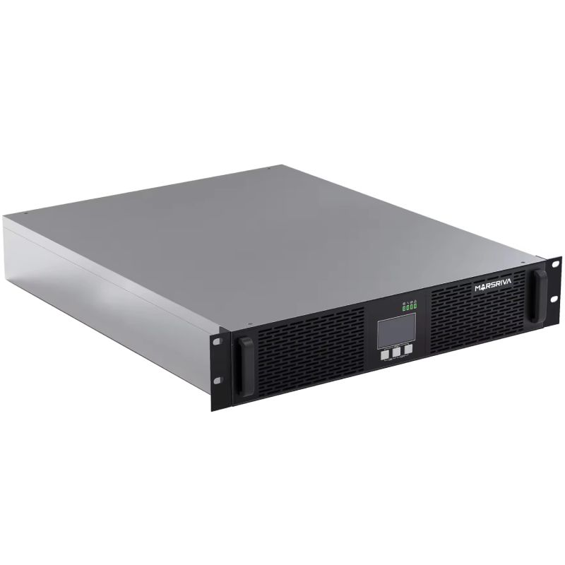ДБЖ Marsriva MR-US1KRT, 1кВА/1кВт, RM, Smart Online UPS, 1kVA, 2*12V/9Ah (MR-US1KRT)