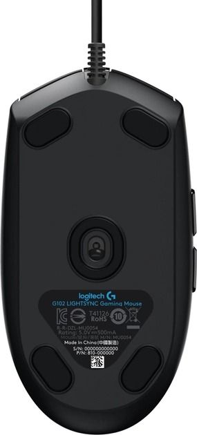 Мышь Logitech G102 Lightsync Black (910-005823)