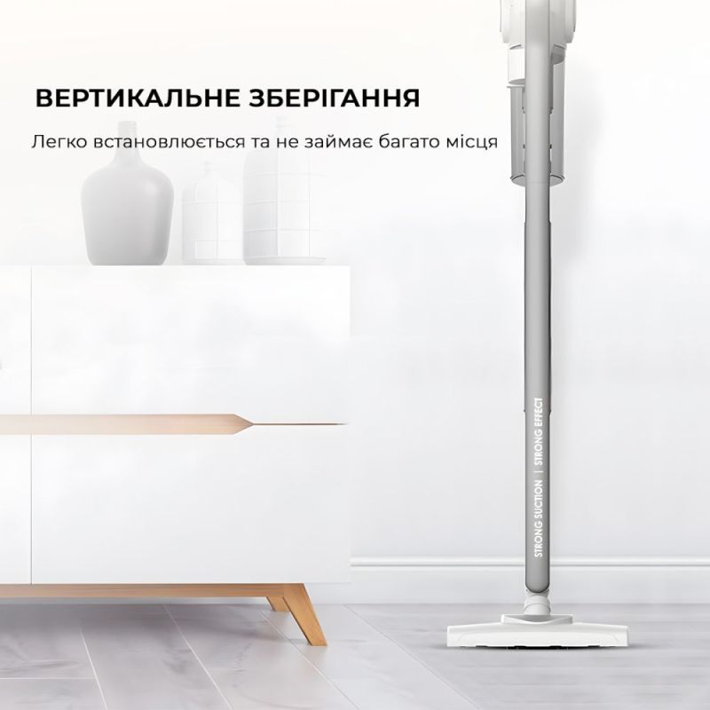 Пилосос Deerma Stick Vacuum Cleaner Cord White (DX700)_ (DX700_)