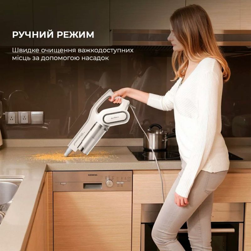 Пилосос Deerma Stick Vacuum Cleaner Cord White (DX700)_ (DX700_)