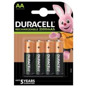 Аккумулятор Duracell DX1500 Ni-MH AA/HR06 2500 mAh BL 4шт (3121)