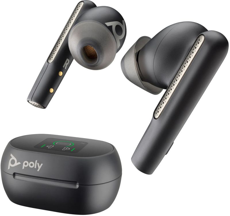 Навушники TWS Poly Voyager Free 60+ Earbuds + BT700A + TSCHC Black (7Y8G3AA)