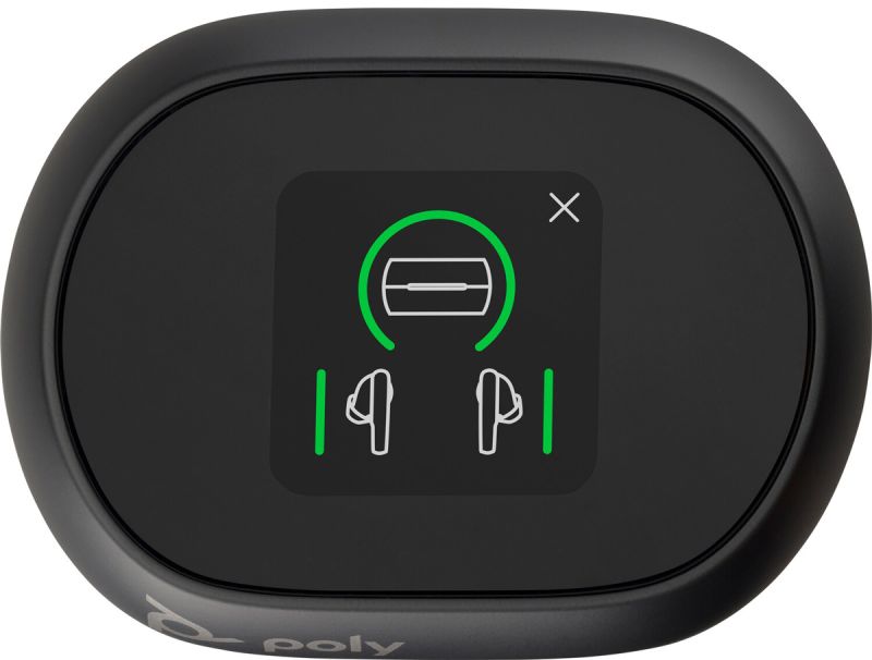 Навушники TWS Poly Voyager Free 60+ Earbuds + BT700A + TSCHC Black (7Y8G3AA)