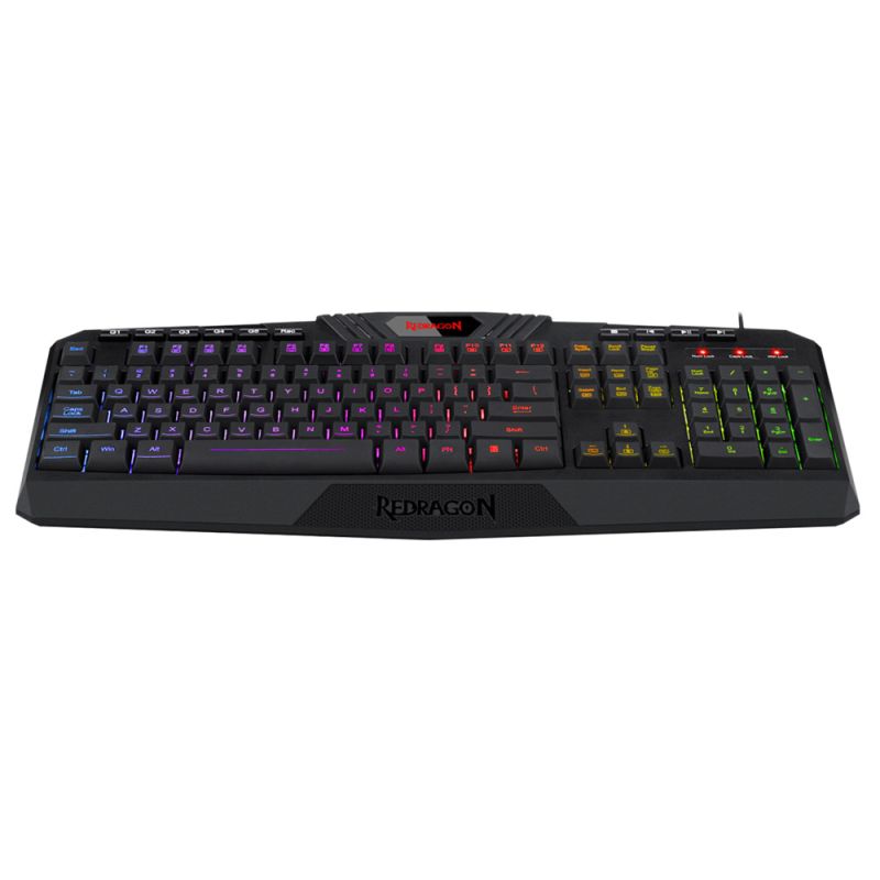 Клавіатура ігрова Redragon Harpe2 UKR RGB підставка USB (77484)