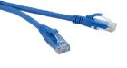 Патч-корд литой, UTP, RJ45, Cat.5e, 10m, синий (9166)