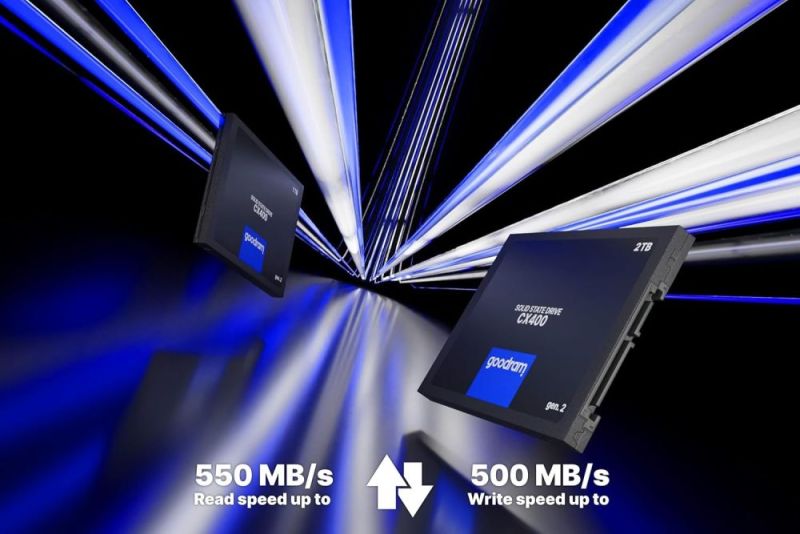 Накопитель SSD  128GB Goodram CX400 Gen.2 2.5" SATAIII 3D TLC (SSDPR-CX400-128-G2)