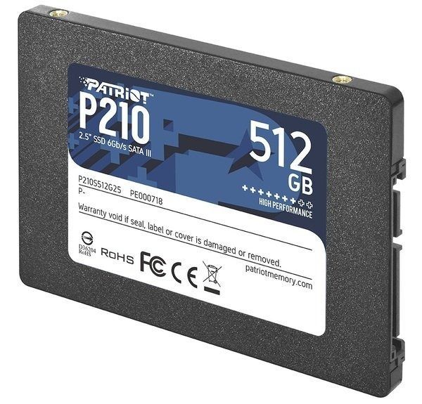Накопитель SSD  240GB Patriot Burst Elite 2.5" SATAIII TLC (PBE240GS25SSDR)