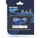 Накопитель SSD  480GB Patriot Burst Elite 2.5" SATAIII TLC (PBE480GS25SSDR)