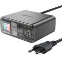 Зарядний пристрій 4xUSB 218W (3xUSB-C+USB-A) Gan Z4 Fast Charger Acefast (6974316282587)