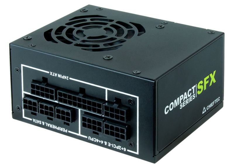 БЖ 550W Chieftec COMPACT CSN-550C SFX 80mm, 80+ GOLD, Modular, Retail Box (CSN-550C)