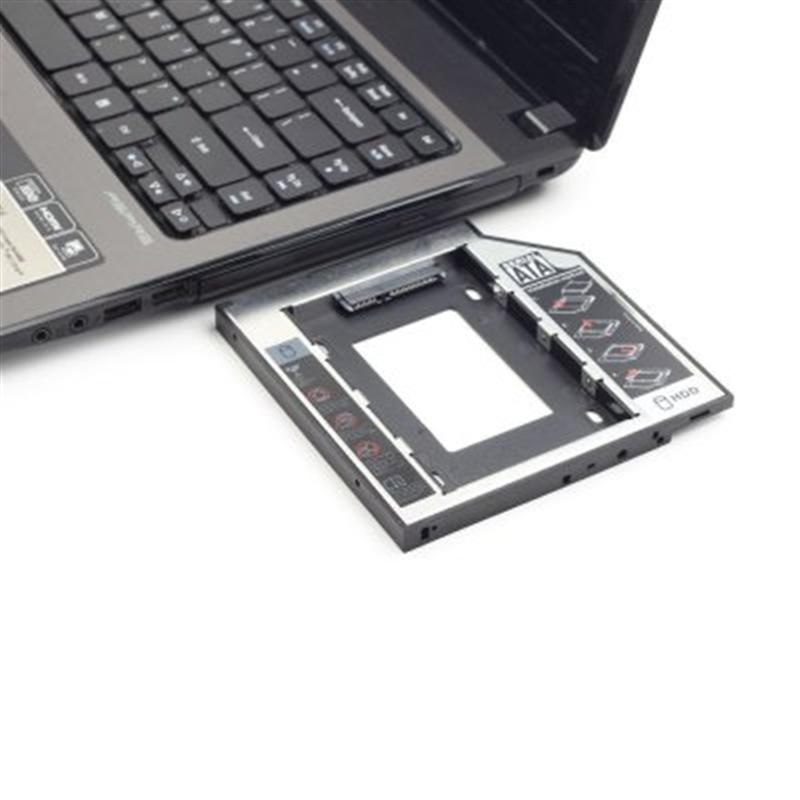 Адаптер HDD 2.5" для ноутбука у відсік CD-ROM Gembird (12.7 мм) (MF-95-02)