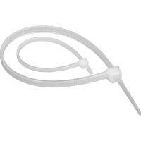 Стяжки Atcom 150 мм, 100 шт, белый (4721)