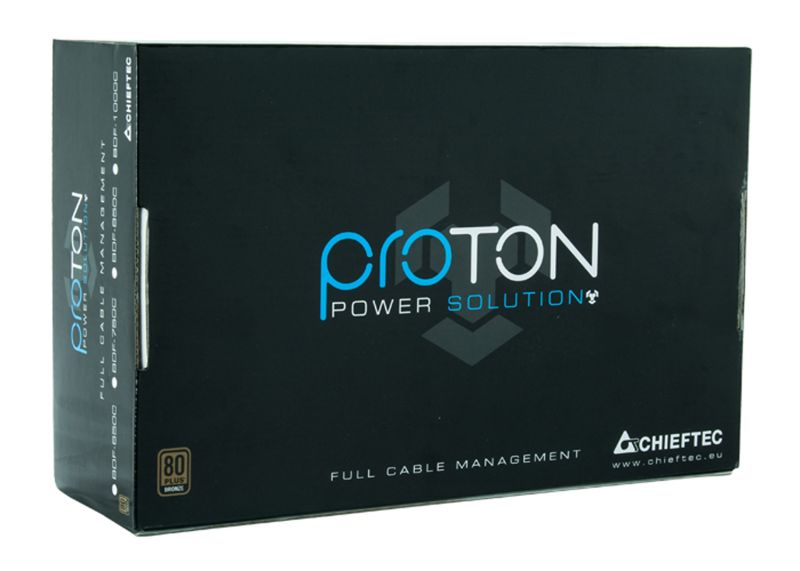 БЖ 1000W Chieftec PROTON BDF-1000C, 140mm Fan, Modular, 80+ Bronze Retail Box (BDF-1000C)