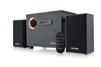 Акустична система 2.1 Microlab M-105R, 10Вт (ДУ, FM), чорна (M-105R)