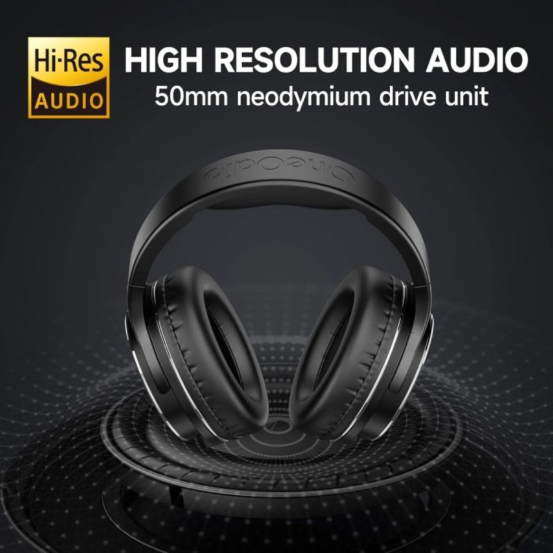 Гарнітура OneOdio Studio Hifi, 3,5мм/6,35мм, Black (Studio Hifi Black)