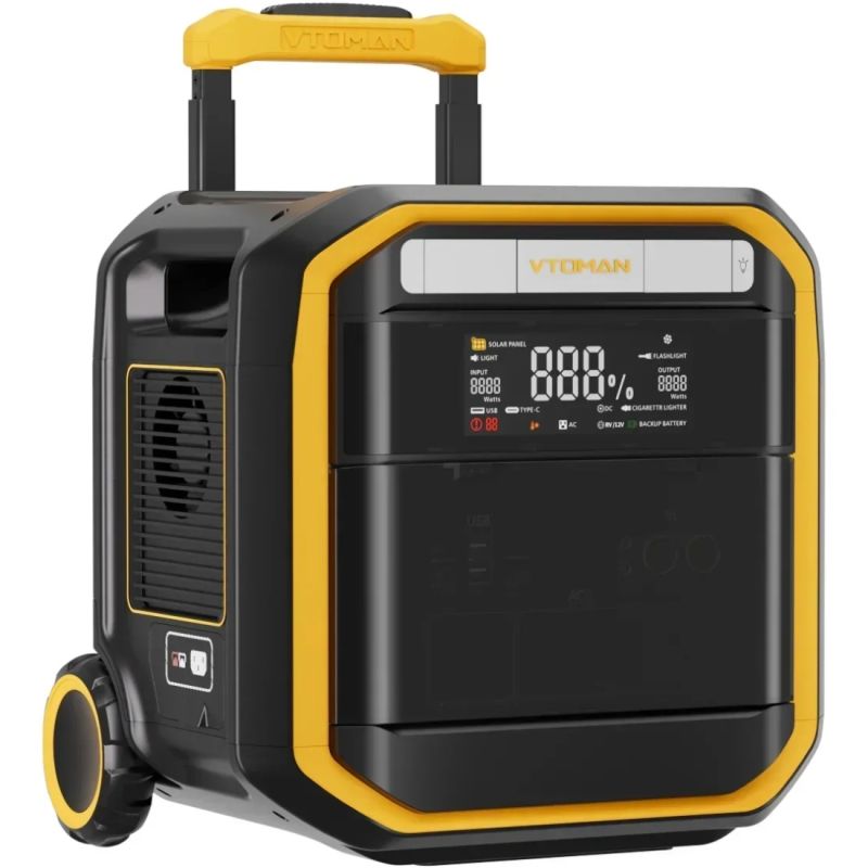 Зарядна станція Vtoman FlashSpeed Pro 3600 (3096 Вт/г) 3600W AC,MPPT,UPS,LiFePo4 (FlashSpeed Pro 3600)