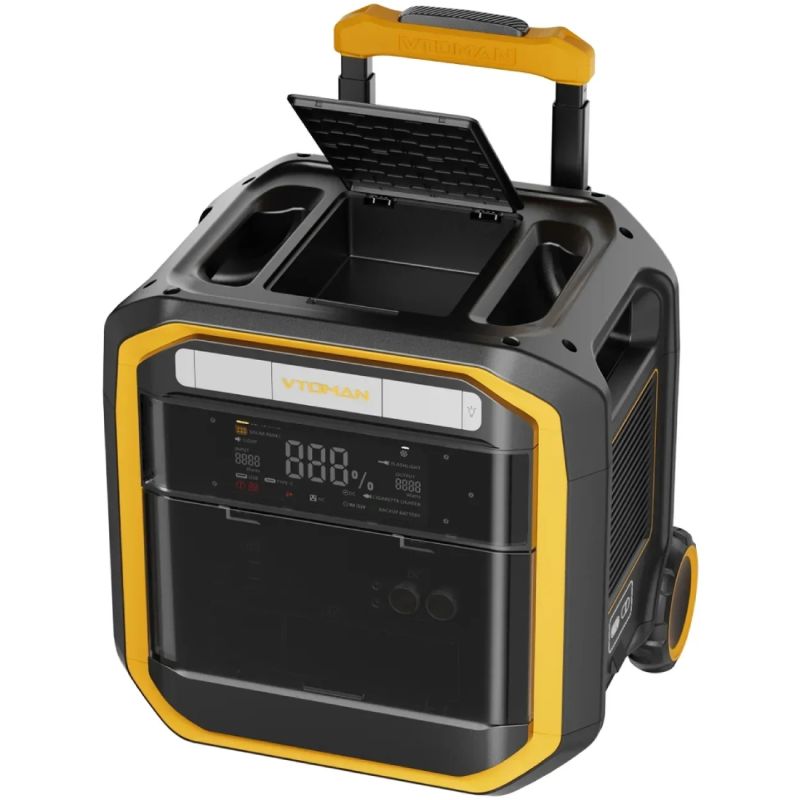 Зарядна станція Vtoman FlashSpeed Pro 3600 (3096 Вт/г) 3600W AC,MPPT,UPS,LiFePo4 (FlashSpeed Pro 3600)