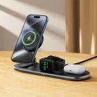 Зарядний пристрій Wireless QI 3in1 15W E19 Qi2 Acefast (6974316283096)