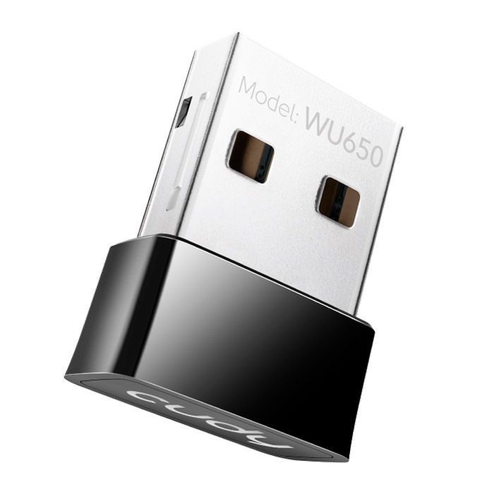 Адаптер WiFi Cudy WU650, AC650 Wi-Fi Mini USB Adapter (WU650)