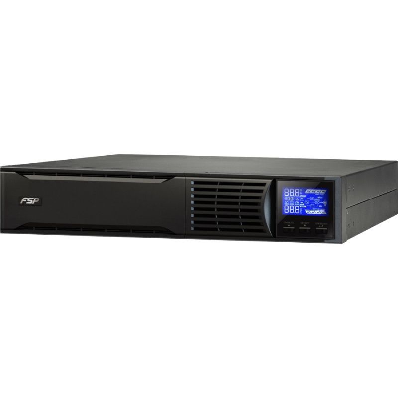 ДБЖ FSP Champ 3 kVA, RM, IEC (CH-1103RS), 3000VA/2700W, Online, IEC*6, CE, W/CSB 12V9AH*6, 6*IEC, (PPF27A1105)