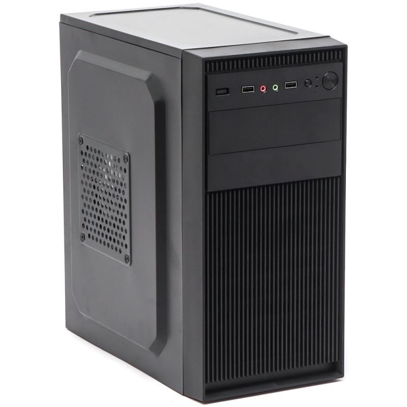 Корпус Casecom GN-1718 500W-120mm USB 3.0 mATX, Black (GN-1718-500)