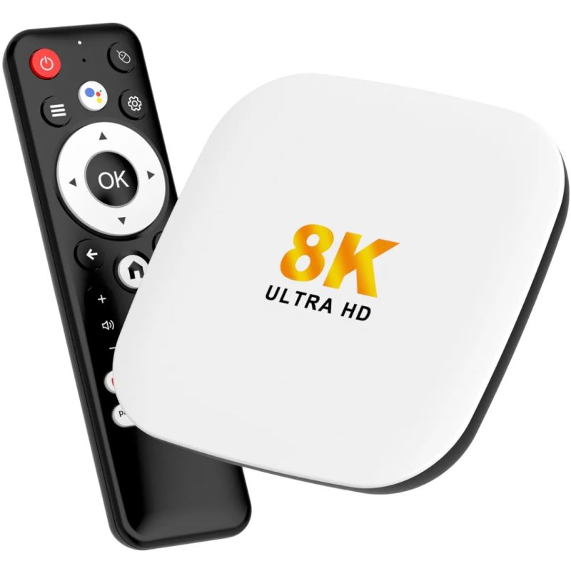 TV Медіаплеєр H96 MAX M2 plus 4/128Gb/Rockchip RK3528/ Android 14/ WiFi 6/ BT 5.4/ LAN:100M/ IRпульт (M2PLUS_4GB/128GB)