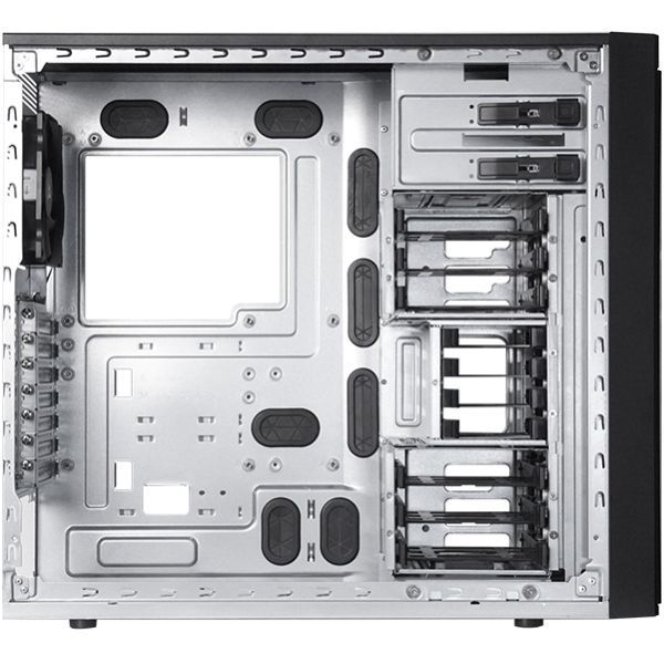 Корпус Chieftec UNI BW-01B-OP, без БЖ, 1x USB Type C, 1 x USB3.0, ATX, Black (BW-01B-OP)