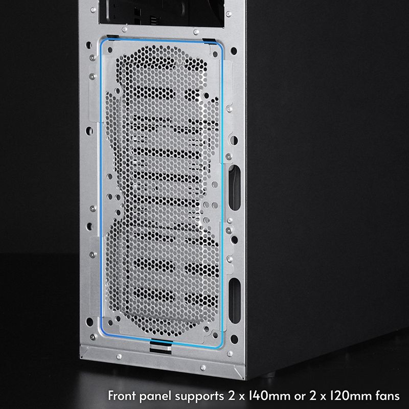 Корпус Chieftec UNI BW-01B-OP, без БЖ, 1x USB Type C, 1 x USB3.0, ATX, Black (BW-01B-OP)